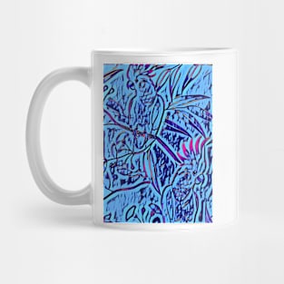 Blue Parrots Mug